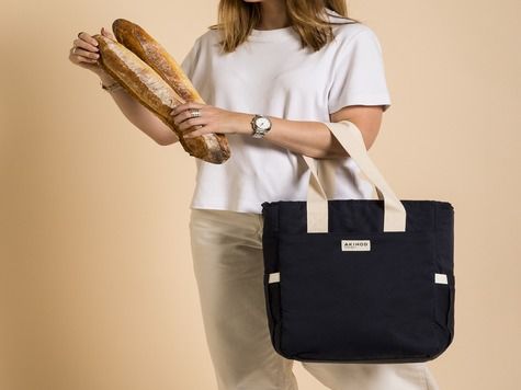 Lunch Bag XL 08:19, Marineblau