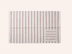 Rollbare Serviette 11:37, Burgunderrot