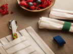 Rollbare Serviette 11:37, Blau