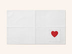 Rollbare Serviette 11:37, Liebe