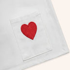 Rollbare Serviette 11:37, Liebe