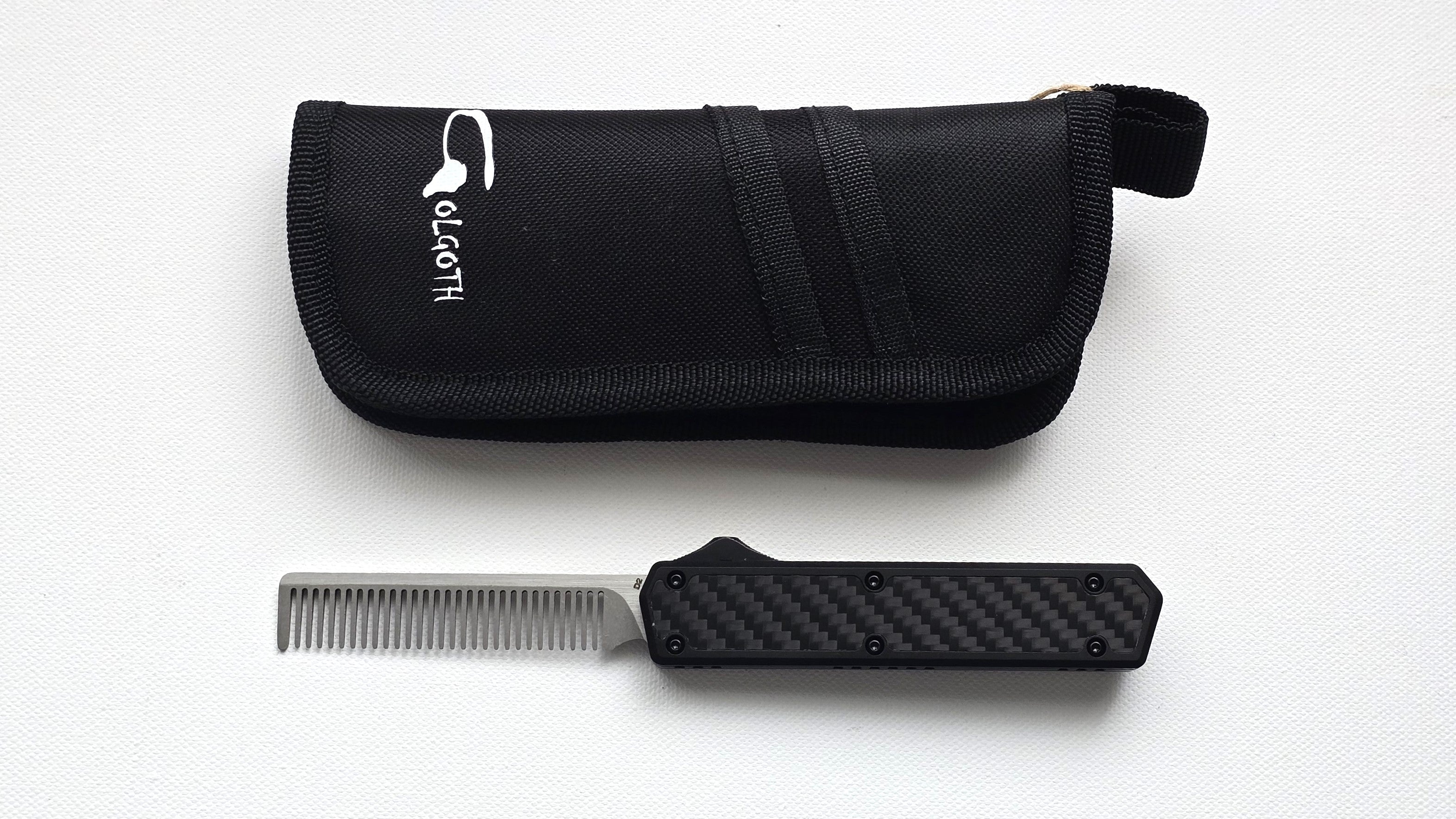 Das Tactical-Duo: OTF-Stahlkamm &amp; D2-Agenten-Dolch im Vorteils-Bundle