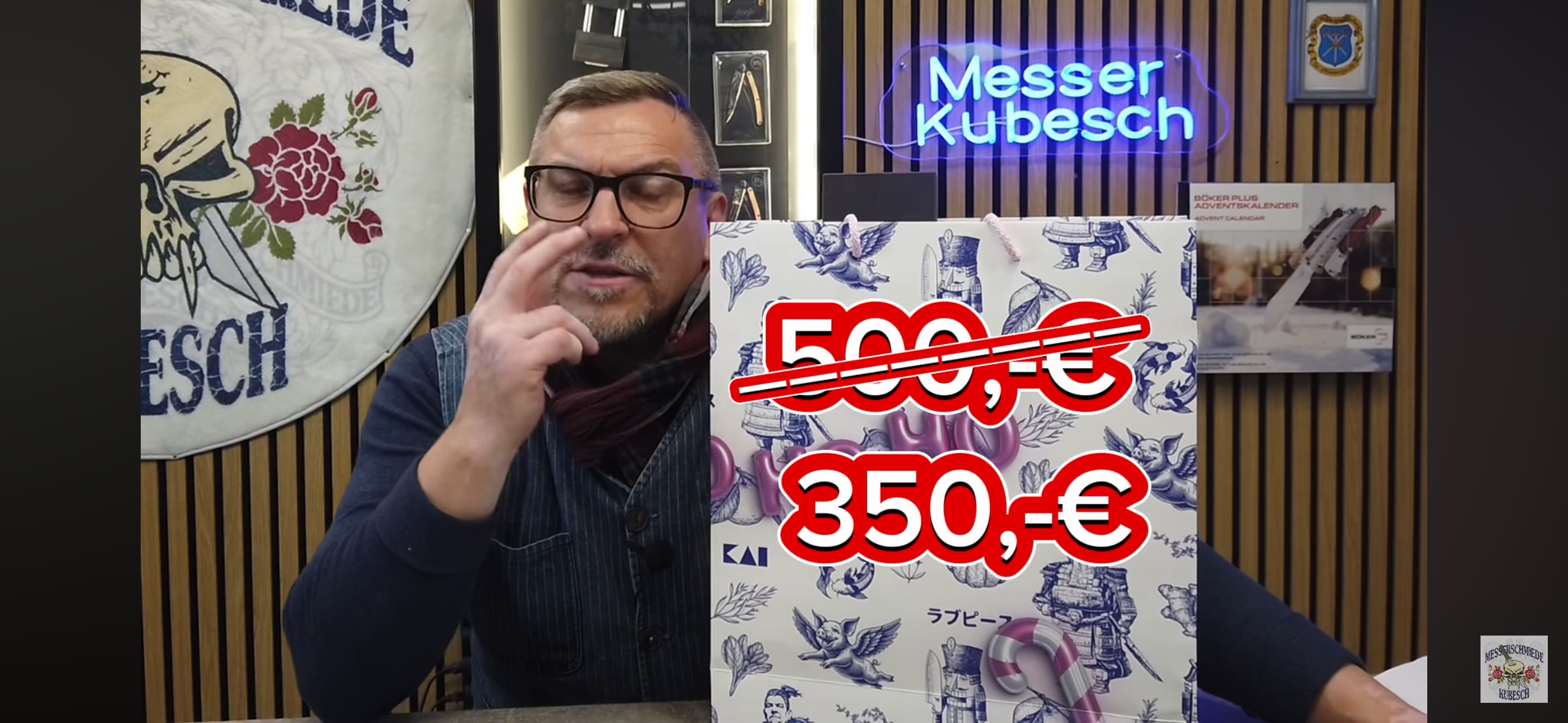 5000 Weihnachtspaket Kai und SimplyShark