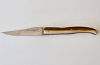 Laguiole „The Legend“ – Französisches Klappmesser 12 cm mit patentierter Double-Action & Holzgriff Pistazie