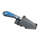 White River M1 Limited 2023 Marbled Carbon Fiber & G10 Blau, Stonewash-Klinge