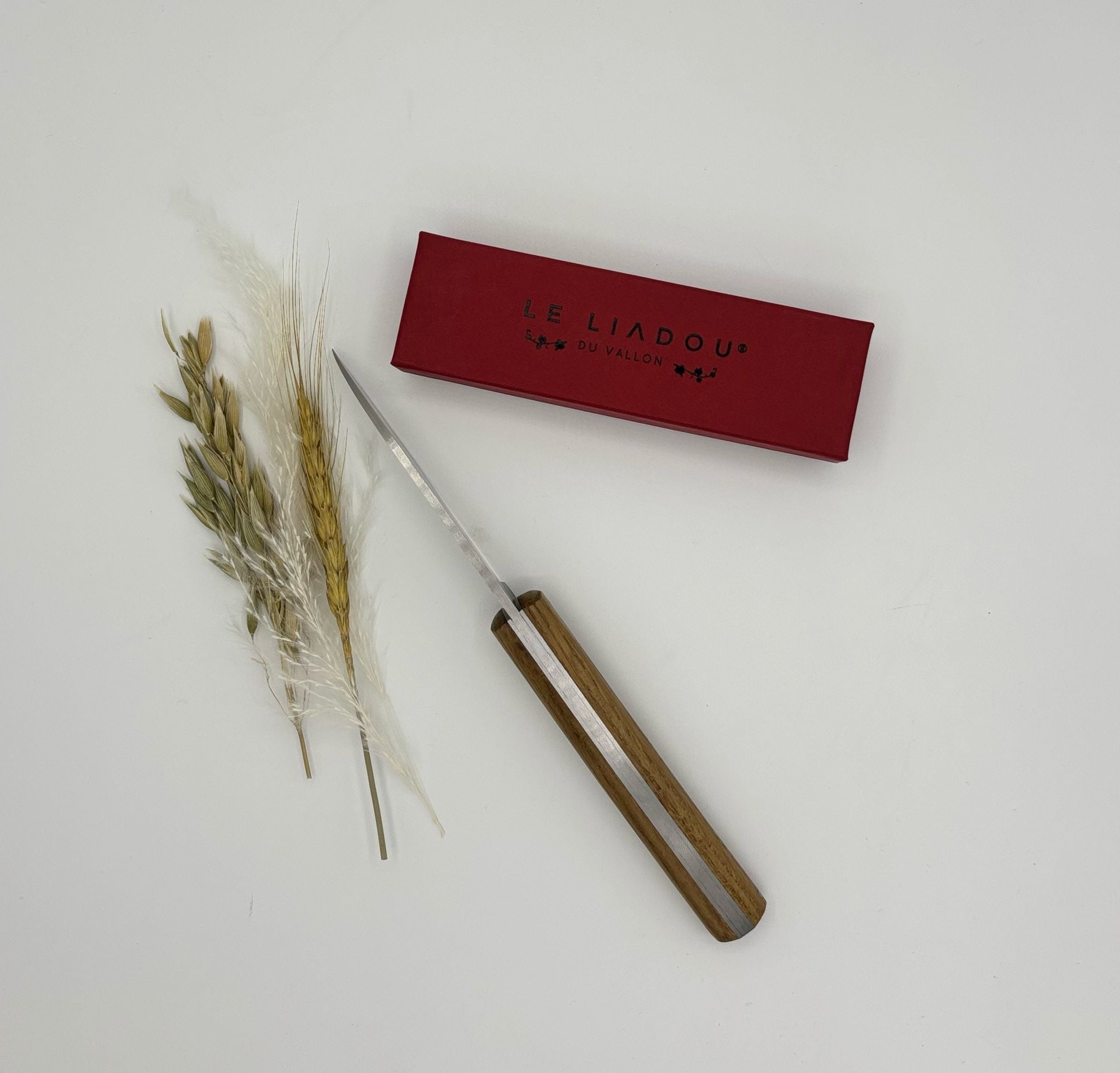 Le Liadou® 12 cm Taschenmesser – Eiche - Französische Handwerkskunst mit Tradition mit