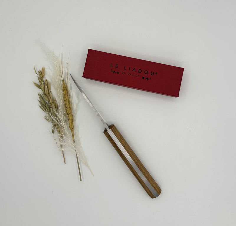 Le Liadou® 12 cm Taschenmesser – Eiche - Französische Handwerkskunst mit Tradition mit