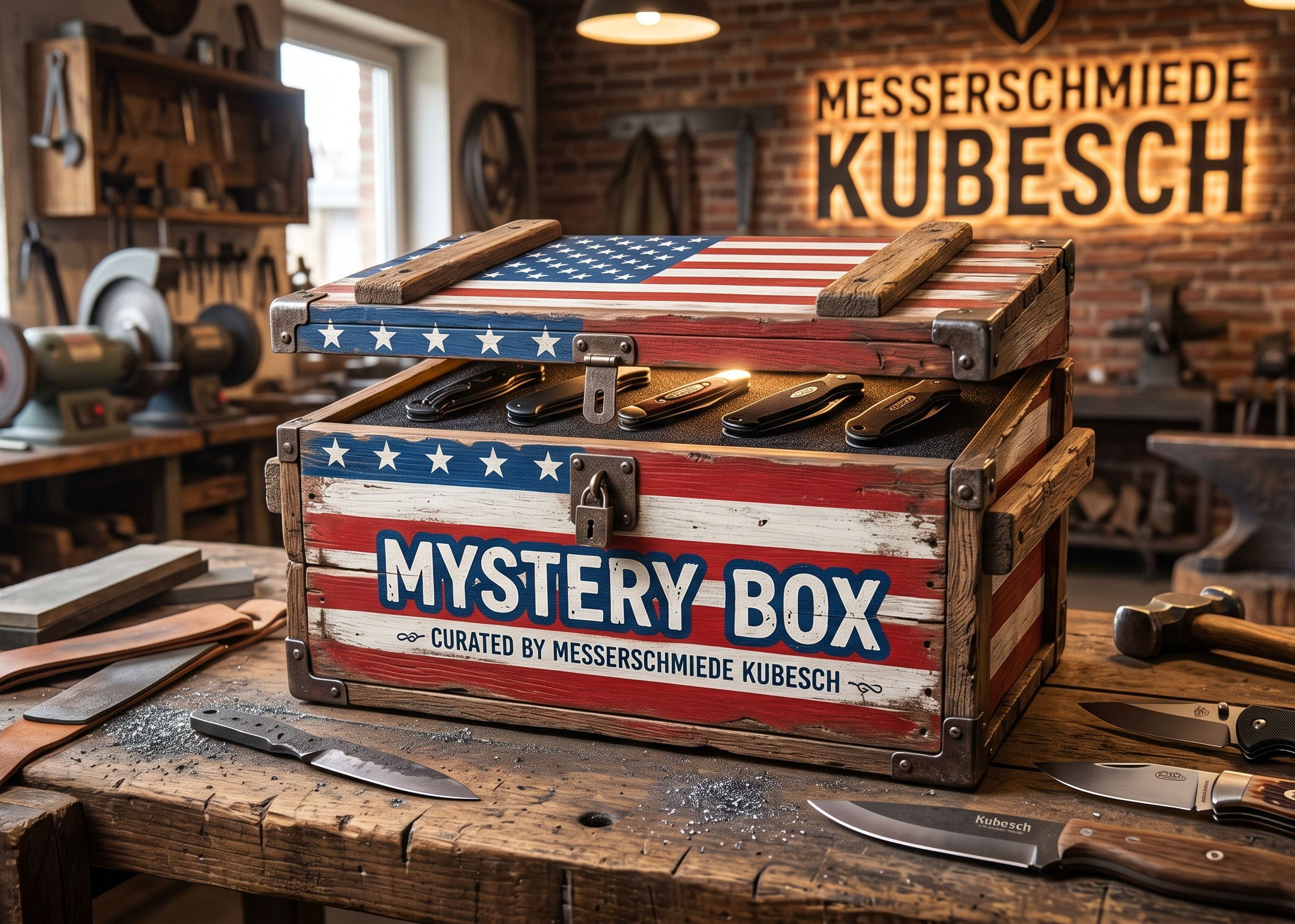 Die US-Klassiker Mystery Box – Amerikanische Legenden für dein EDC