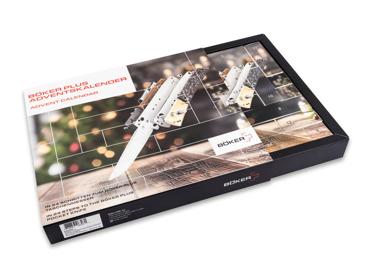 Böker Plus Adventskalender Urban Trapper 2025 - 5,-€ an den VDB