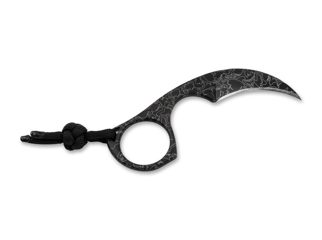 Bastinelli Knives Diagnostic Skull Design Black