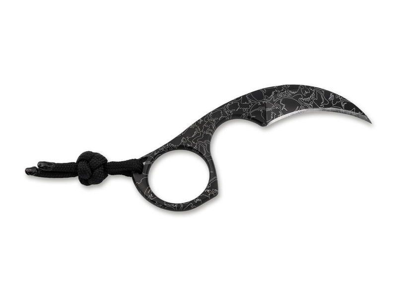 Bastinelli Knives Diagnostic Skull Design Black