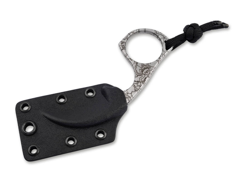 Bastinelli Knives Diagnostic Skull Design Silver