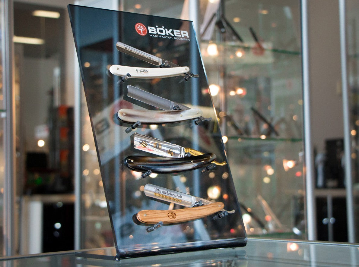 Böker Acryl Display Rasiermesser 4