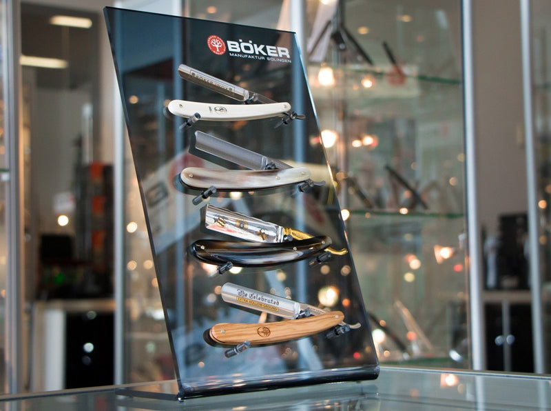 Böker Acryl Display Rasiermesser 4
