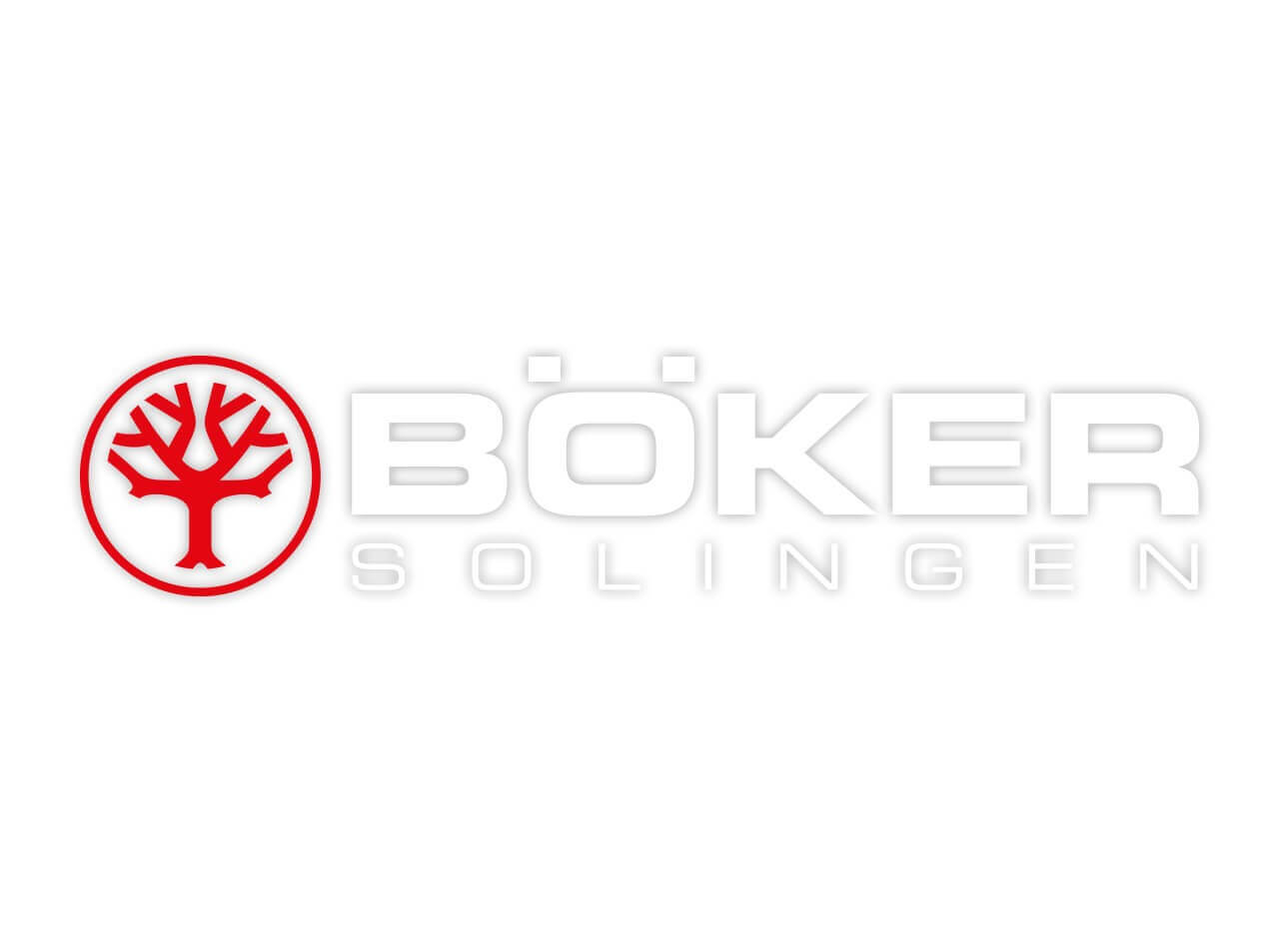 Böker Autoaufkleber Weiß