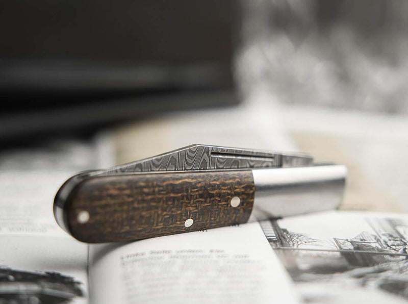 Böker Barlow M4 Sherman-Damast