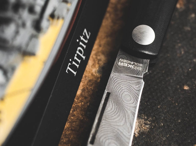 Böker Barlow Prime Tirpitz-Damast