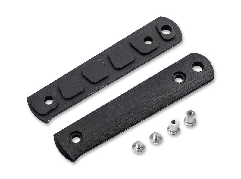 Böker BFF Packlite Griffschalen Canvas Micarta Schwarz Smooth