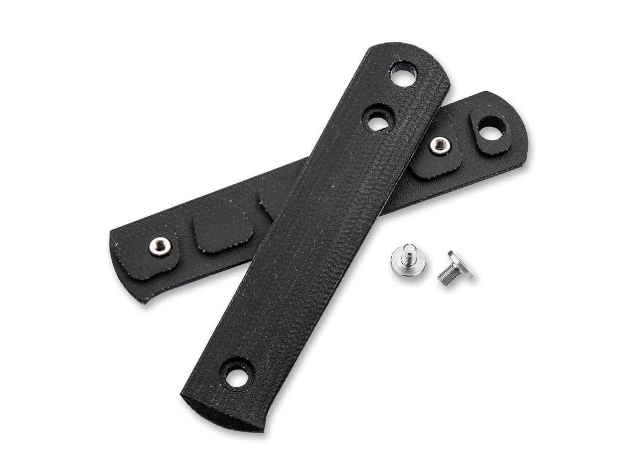 Böker BFF Packlite Griffschalen Canvas Micarta Schwarz Smooth