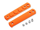 Böker BFF Packlite Griffschalen G10 Orange Pyramid