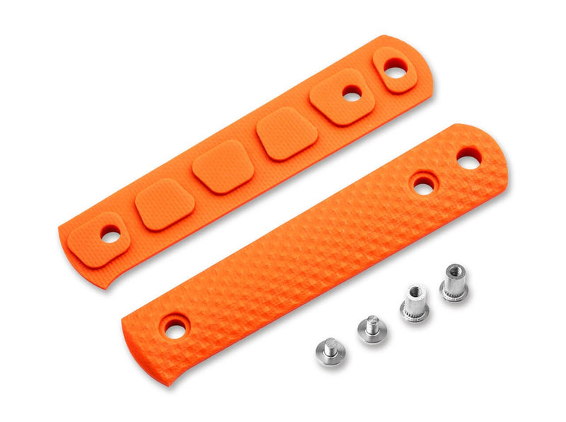 Böker BFF Packlite Griffschalen G10 Orange Pyramid