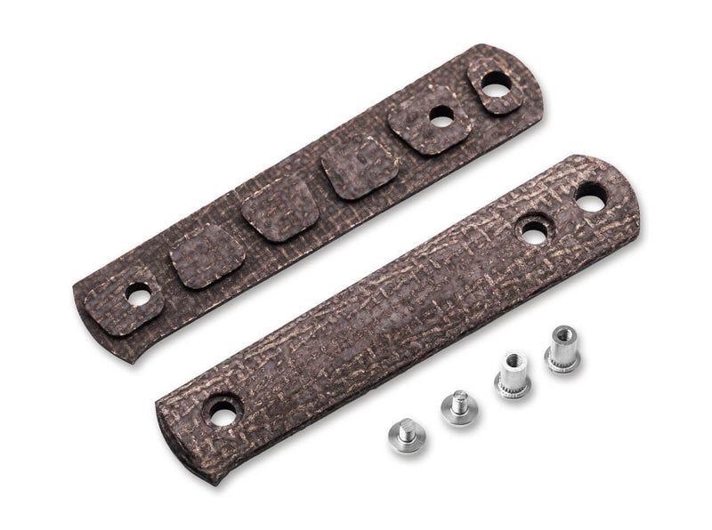 Böker BFF Packlite Griffschalen Jute Micarta Bison Smooth