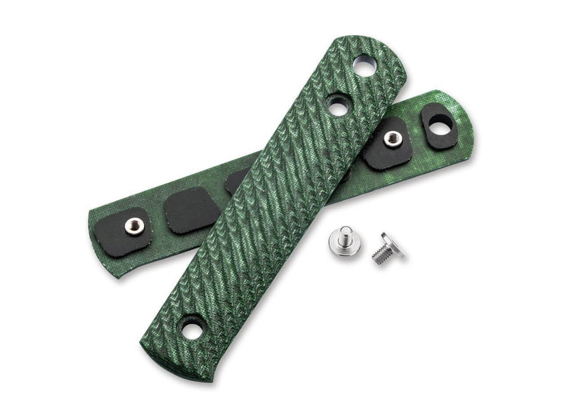 Böker BFF Packlite Griffschalen Leinen Micarta Bottle Grün Rope
