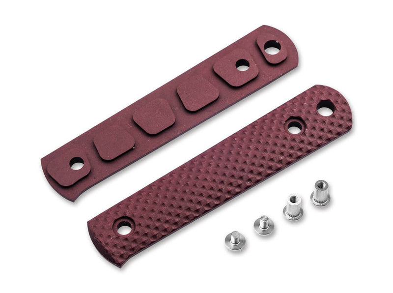 Böker BFF Packlite Griffschalen Richlite Redstone Pyramid