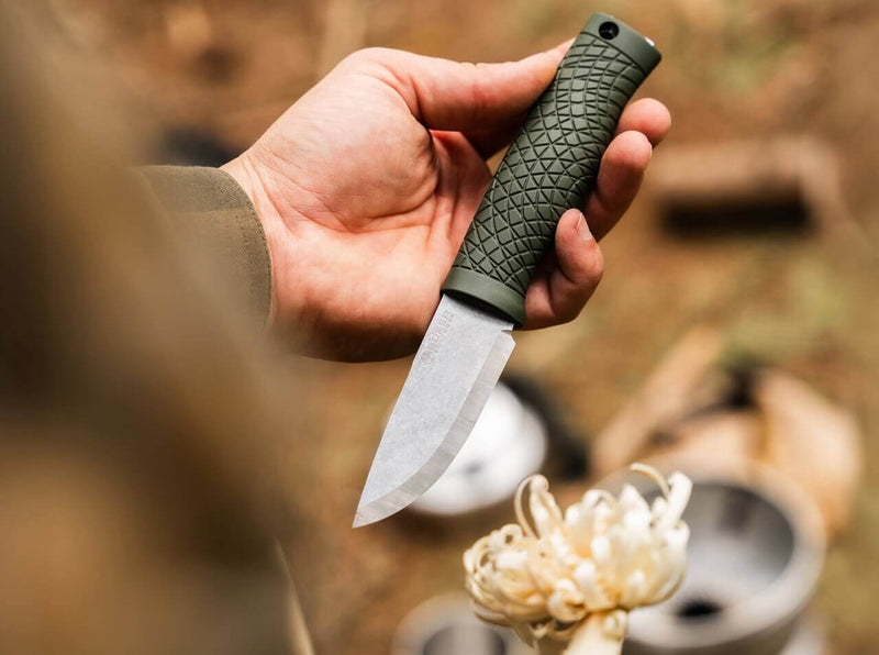 Böker Bronco Mini CPM3V Green Scandi