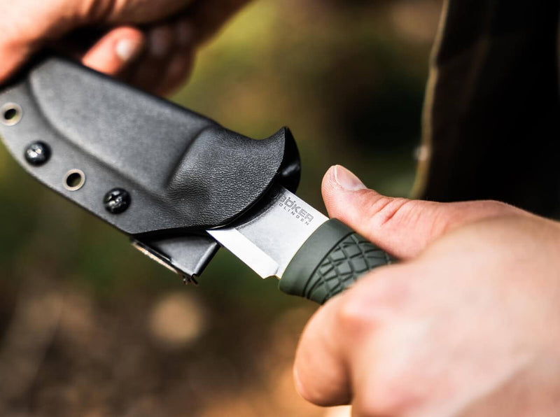 Böker Bronco Mini CPM3V Green Scandi