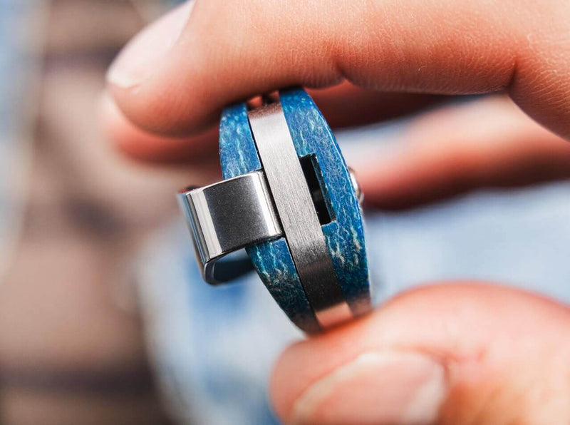 Böker Coffin Denim Micarta