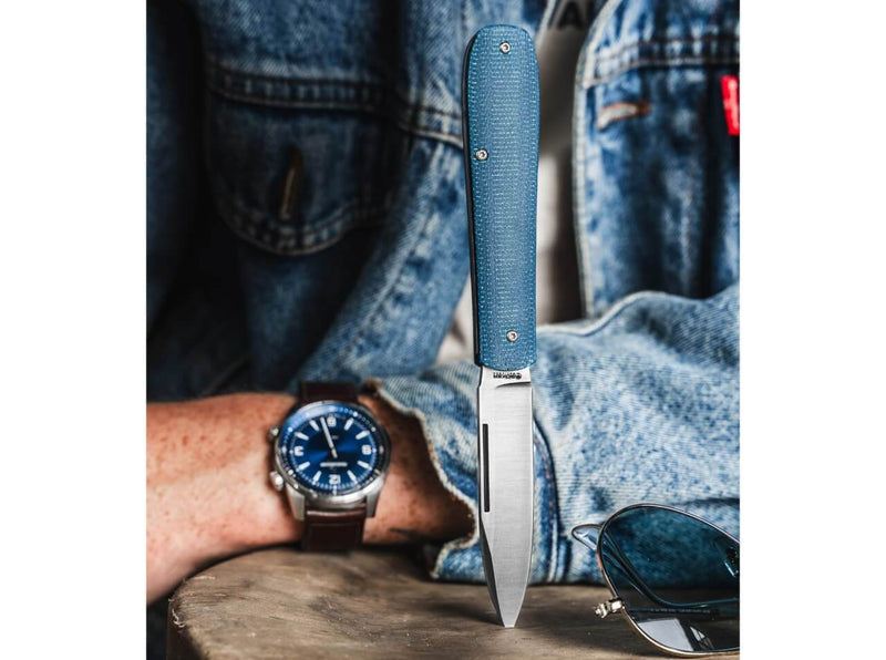 Böker Coffin Denim Micarta