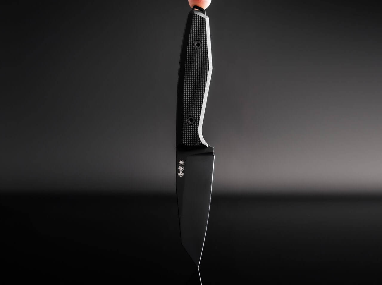 Daily Knives AK1 Reverse Tanto Allblack