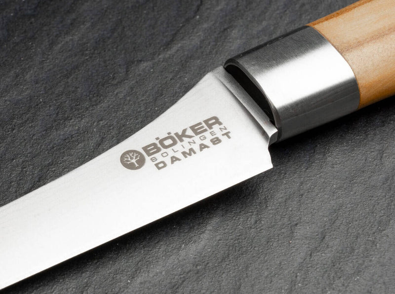 Böker Damast Olive Gemüsemesser