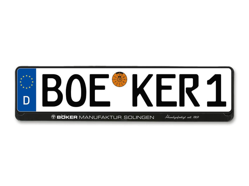 Böker Kennzeichenhalter