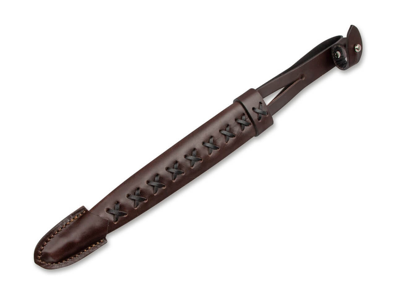 Lederscheide Schweizer Dolch