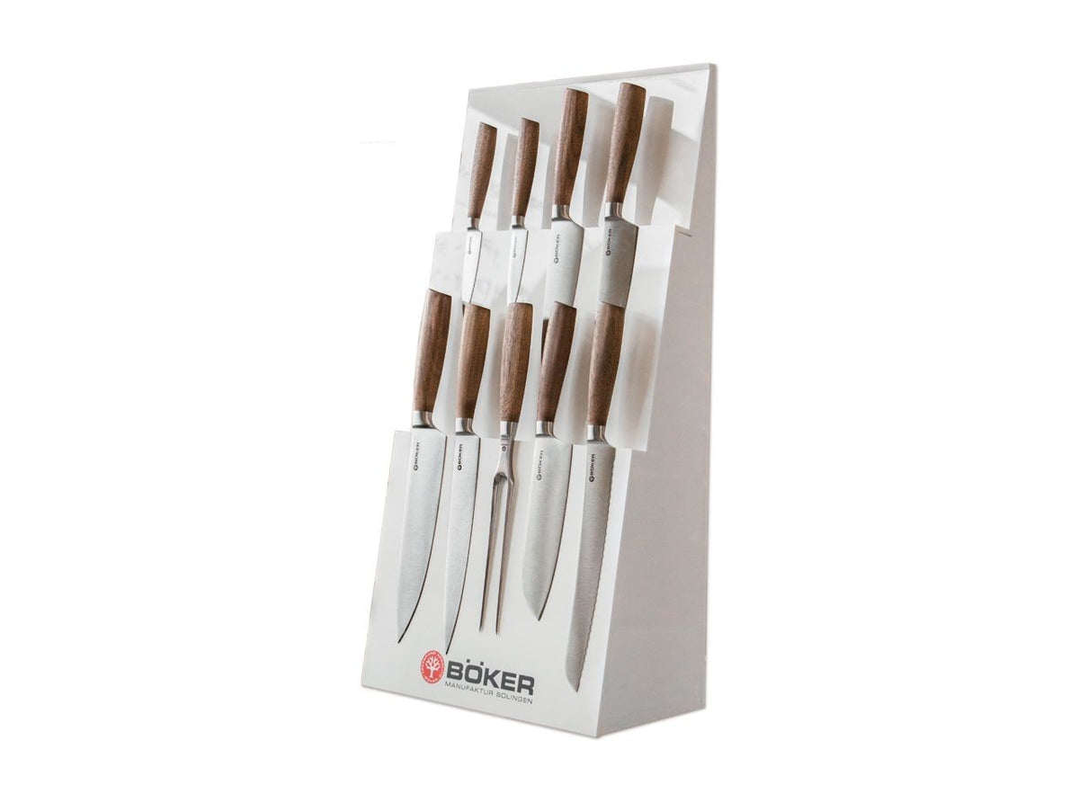 Messer-Display für Vitrinen