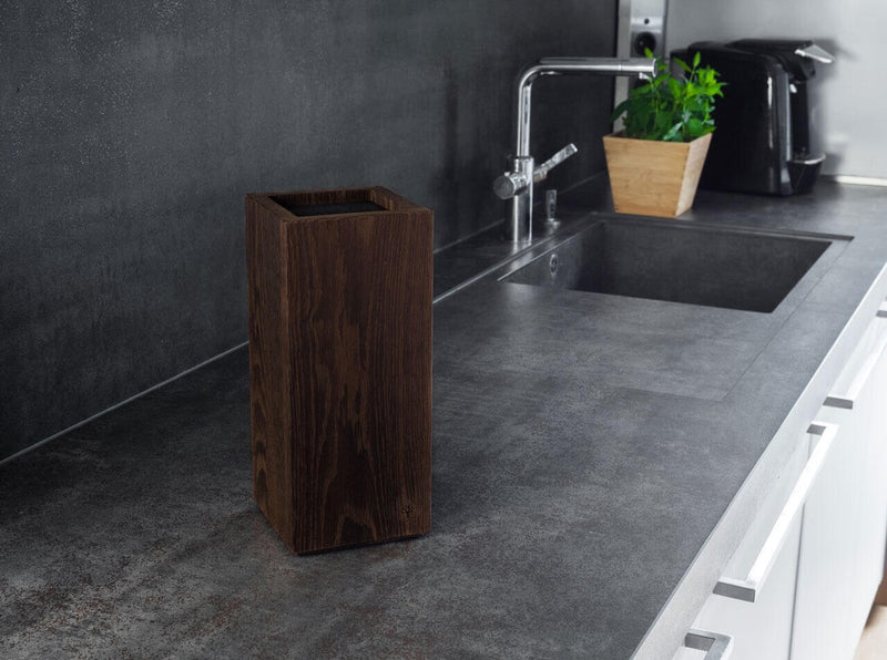 Böker Messerblock Square Räuchereiche