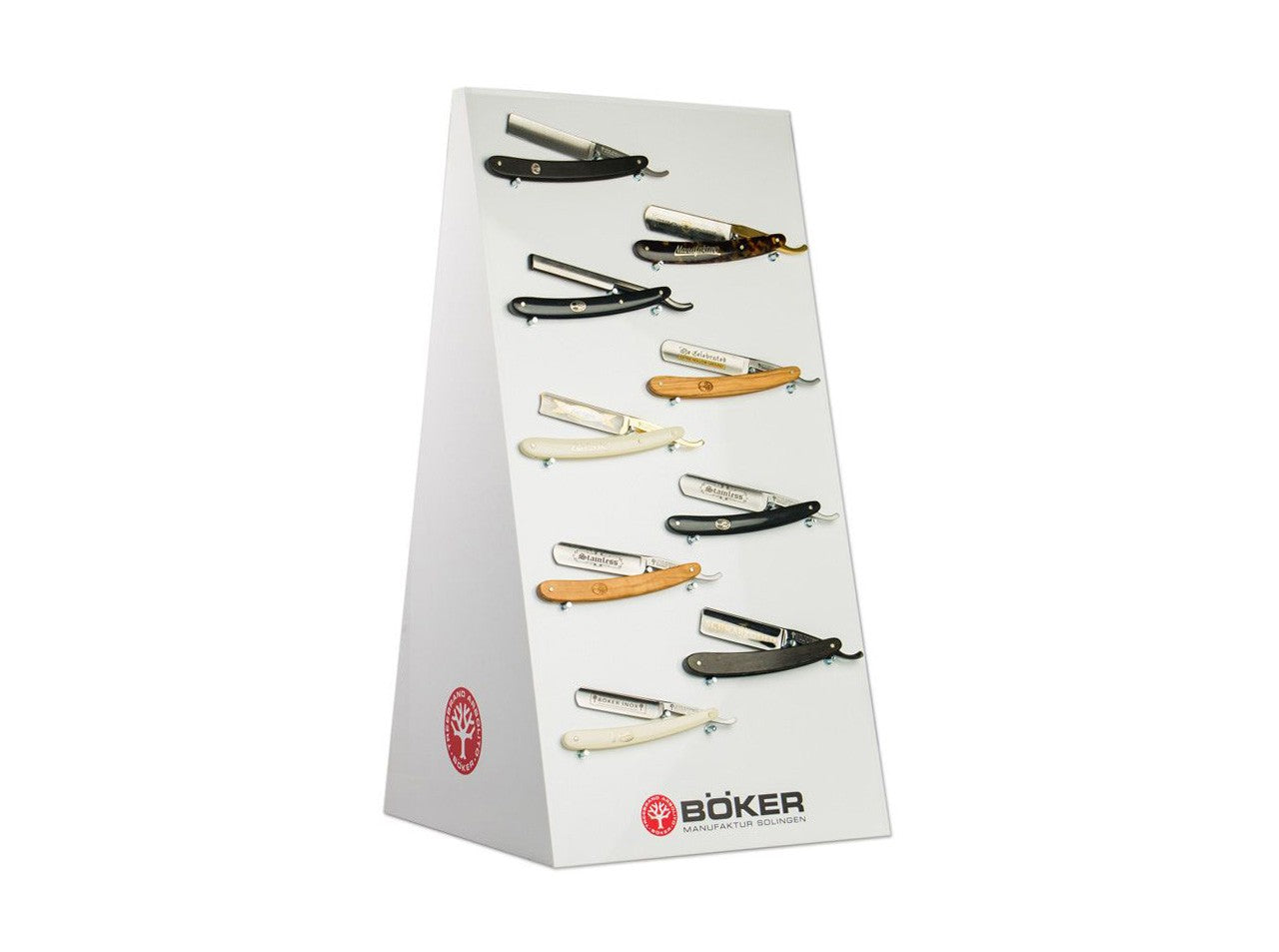 Böker Rasiermesser-Display für Vitrinen