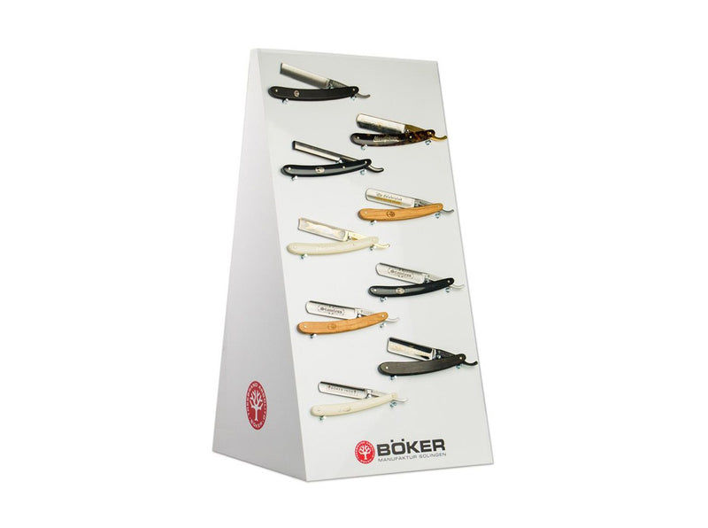 Böker Rasiermesser-Display für Vitrinen