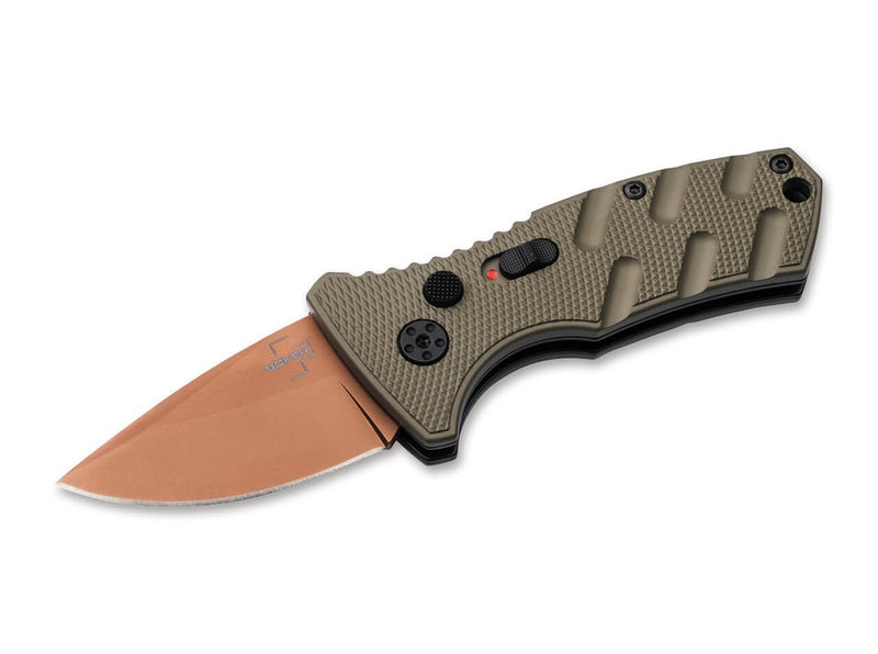 Böker Plus BHQ Stubby Strike Copper OD Green