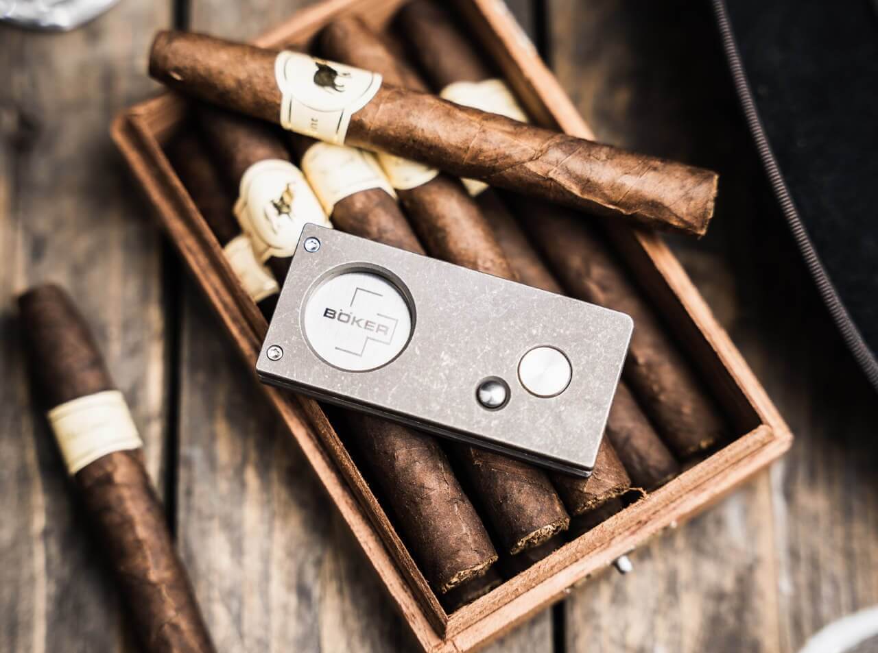 Böker Plus Cigar Cutter - Zigarren Schneider