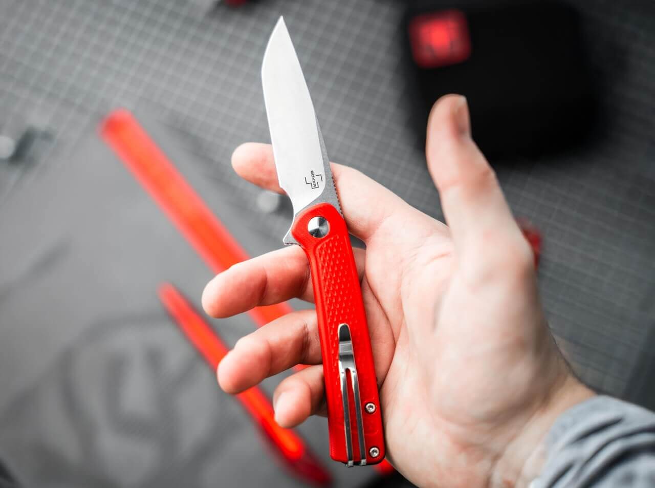 Böker Plus Fire Ant Red