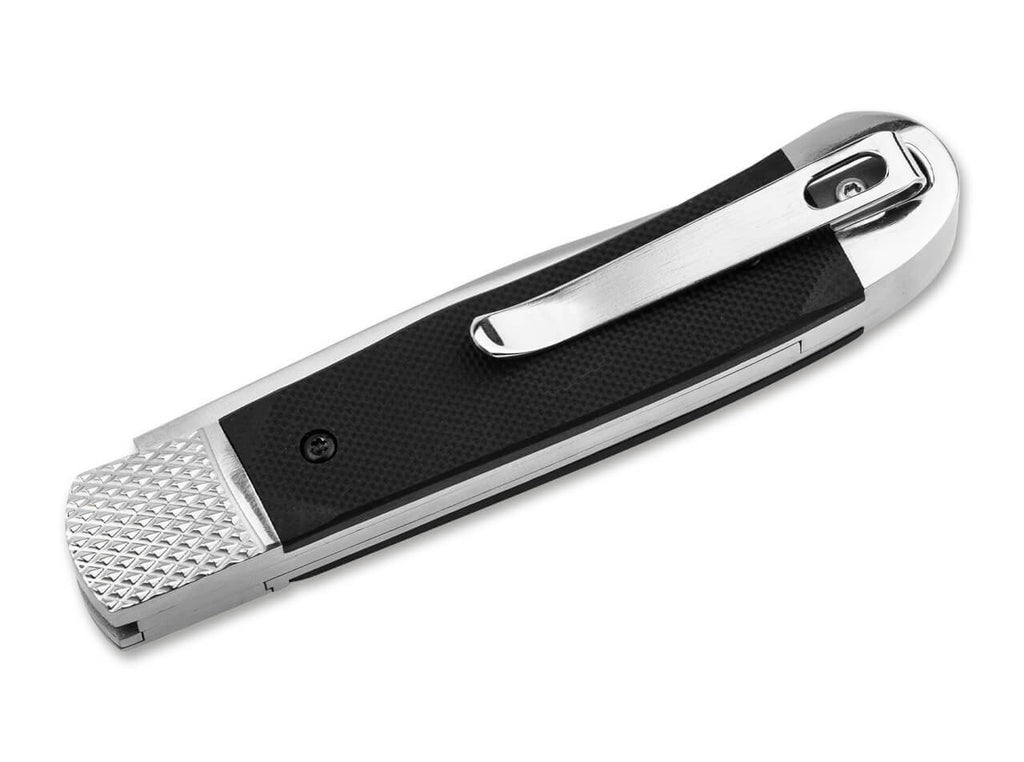 Böker Plus Hidden Release Trapper G-10
