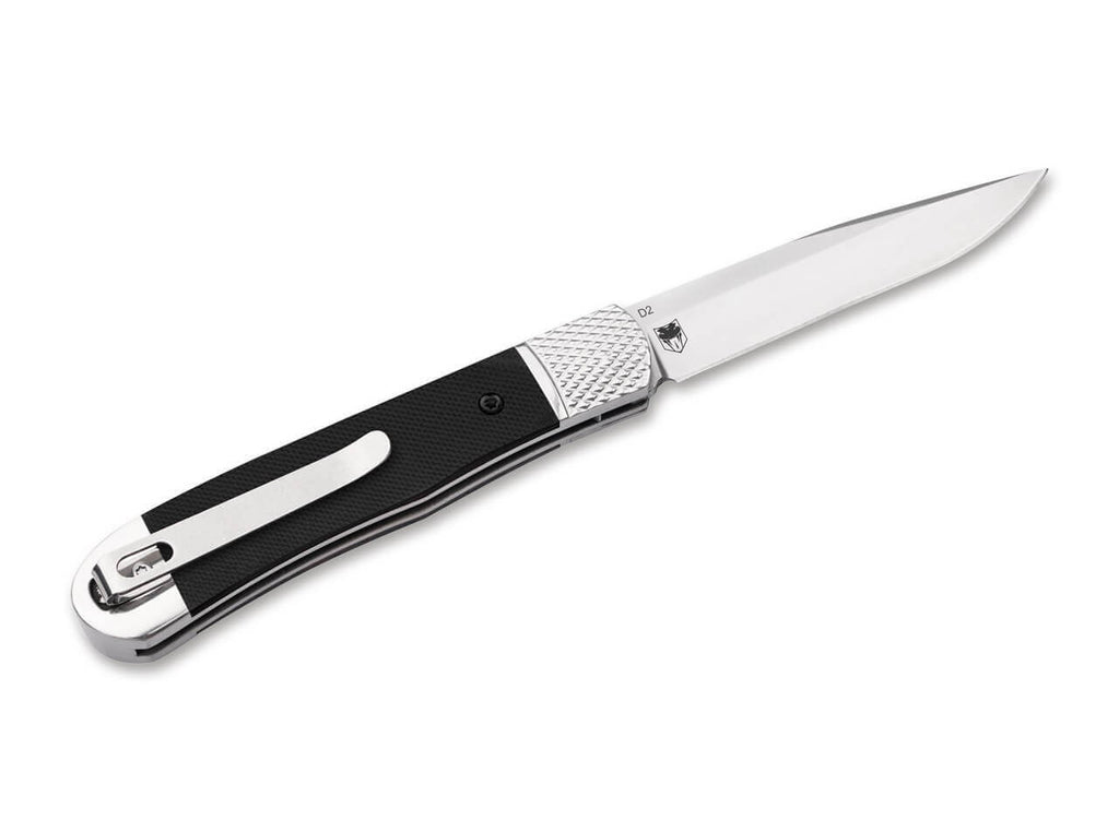 Böker Plus Hidden Release Trapper G-10