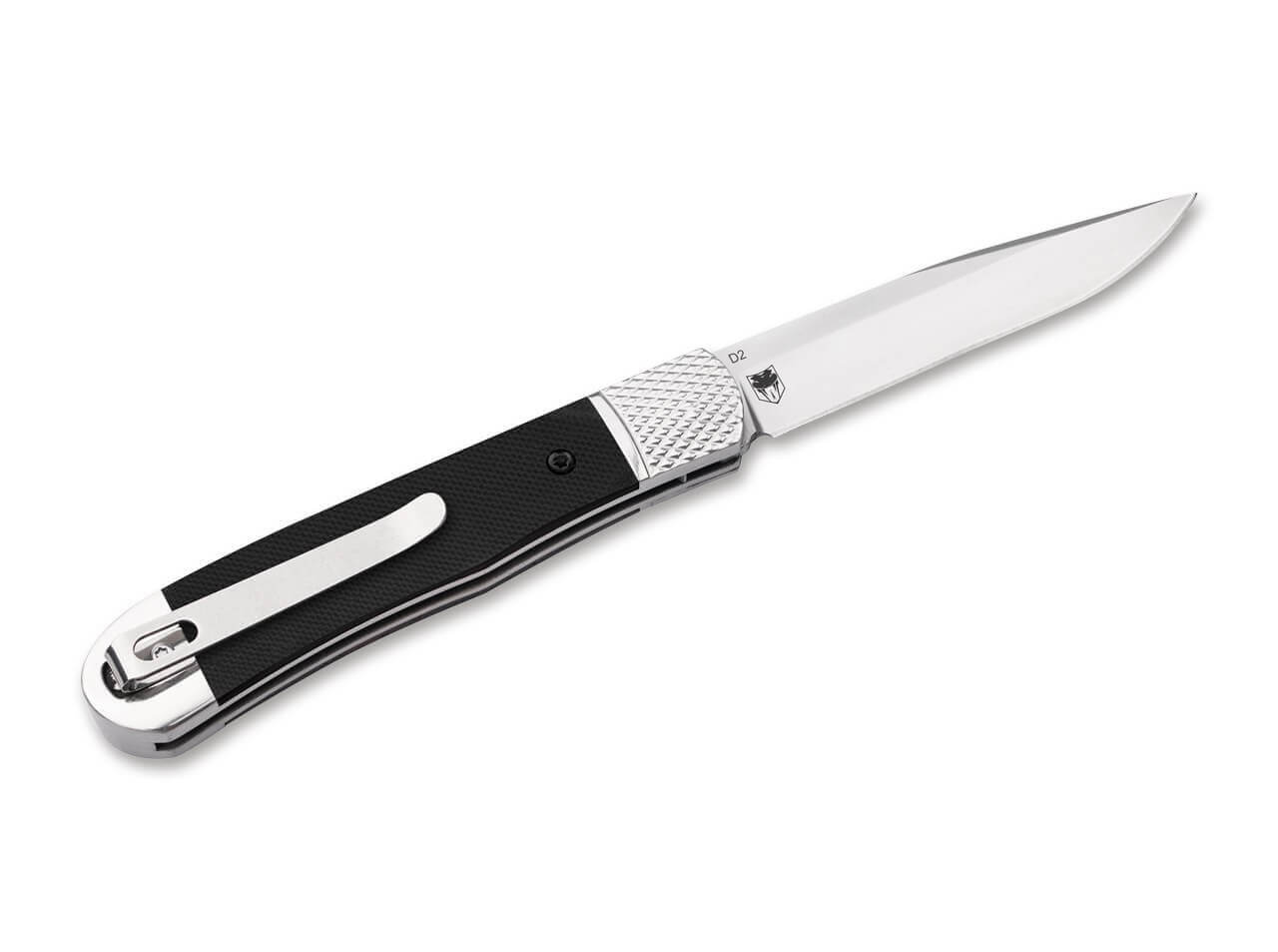 Böker Plus Hidden Release Trapper G-10