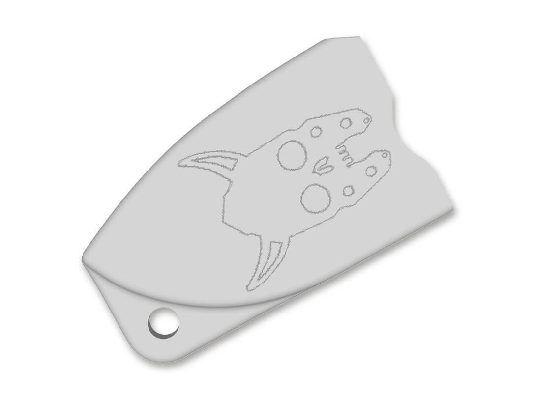 Sigyn Neck Knife Scheide 3D-Modell