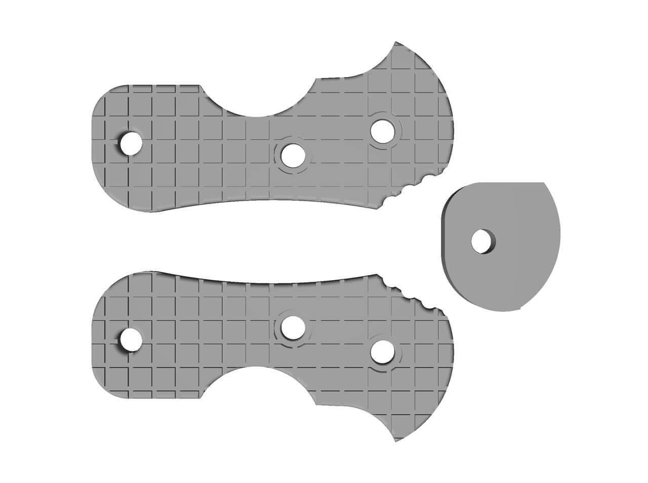 Urd 2.0 Dreifingergriff 3D-Modell