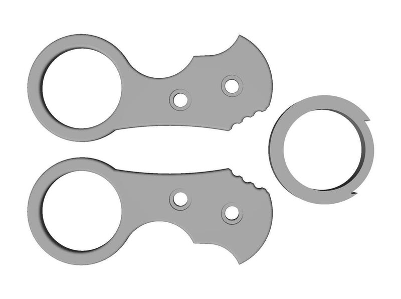 Böker Plus Urd 2.0 Großer Ringgriff 3D-Modell