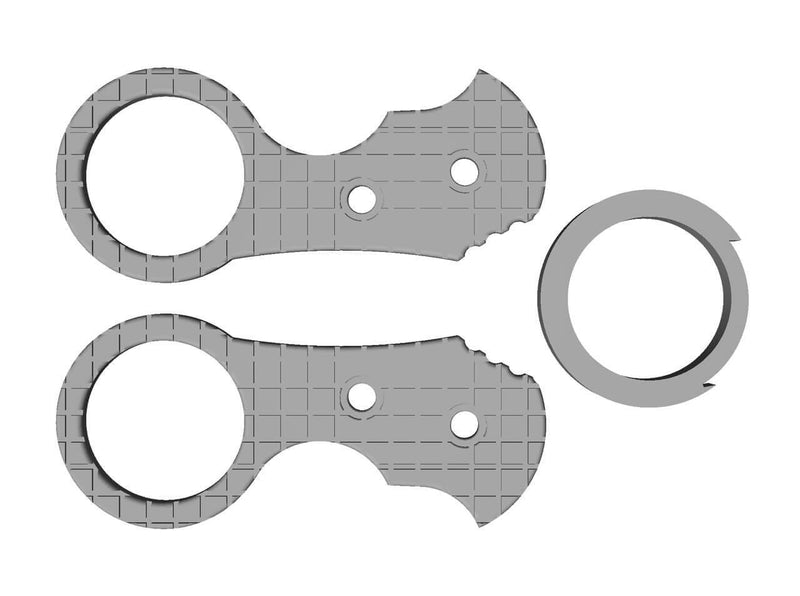 Böker Plus Urd 2.0 Großer Ringgriff 3D-Modell